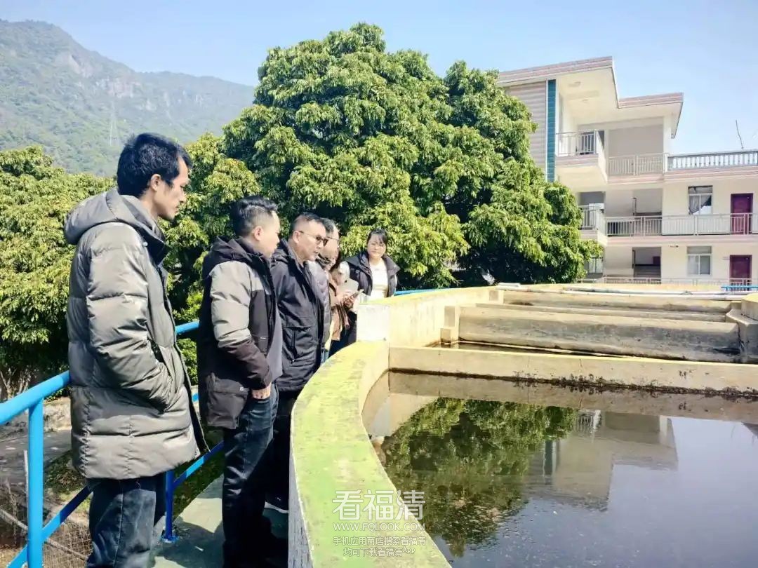 镜洋镇乌江水厂查看运行情况